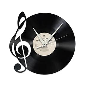 Schallplattenuhr Musik