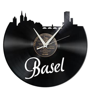 Schallplattenuhr Basel
