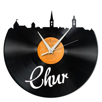 Schallplattenuhr Chur