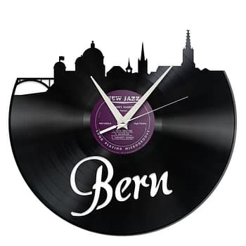 Schallplattenuhr Bern