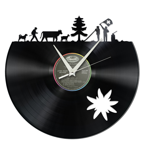 Horloge à disques Alpes