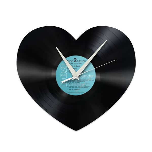 Horloge à disques Cœur