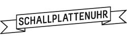 Schallplattenuhr Logo